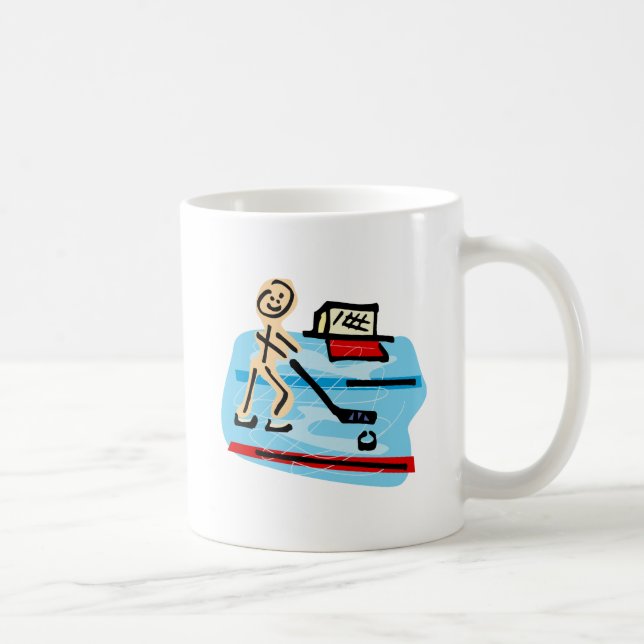 Strichmännchenspieler Tasse (Rechts)
