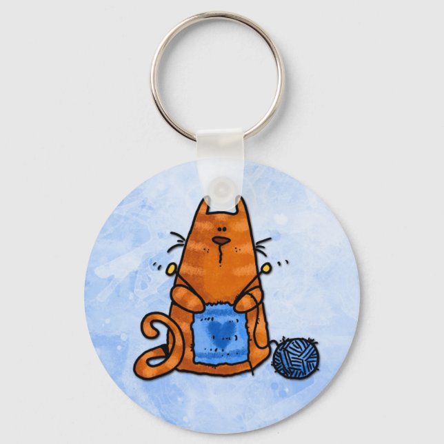 Strick der Liebe Schlüsselanhänger (Vorderseite)