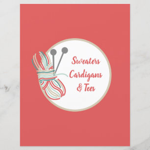 Strick der Red Divider-Page-Seite zeigt den Patter