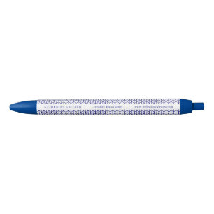 Strick-Geschäfts-ID-Tinte Kugelschreiber in BLAUER