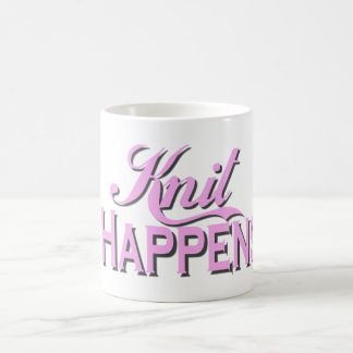 Strick geschieht Kaffee-Tasse Tasse