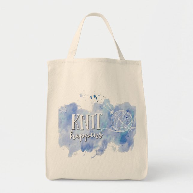 Strick geschieht Taschen-Tasche Tragetasche (Vorne)