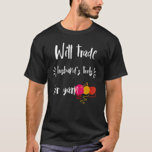 Strick Knitter Garnwolle Stricken W T-Shirt