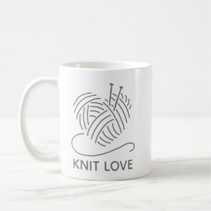 Strick Liebe Tasse