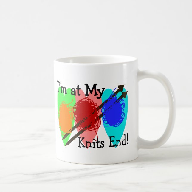 Strick-Liebhaber-Geschenke Kaffeetasse (Rechts)