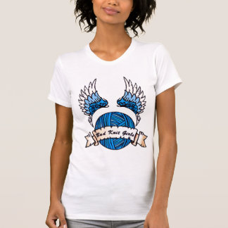 Strick-Mädchen-Behälter T-Shirt