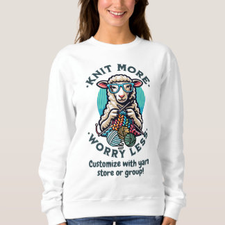 Strick mehr sweatshirt