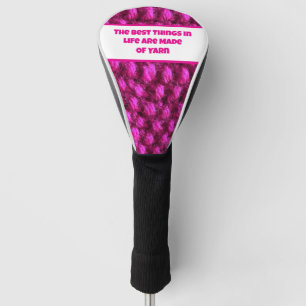 Strick Pink Crochet Pattern Crafty Liebe Garn Golf Headcover