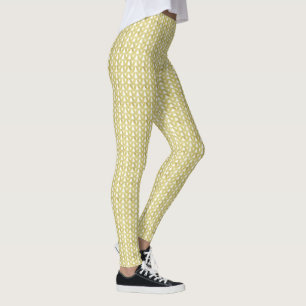 Strick Stockinette Stitch Kunsthandwerk Print Imit Leggings