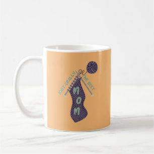 Strick wirklich die beste Mama Kaffeetasse