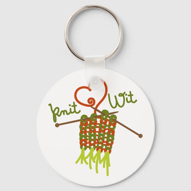 Strick Wit Schlüsselanhänger (Vorderseite)