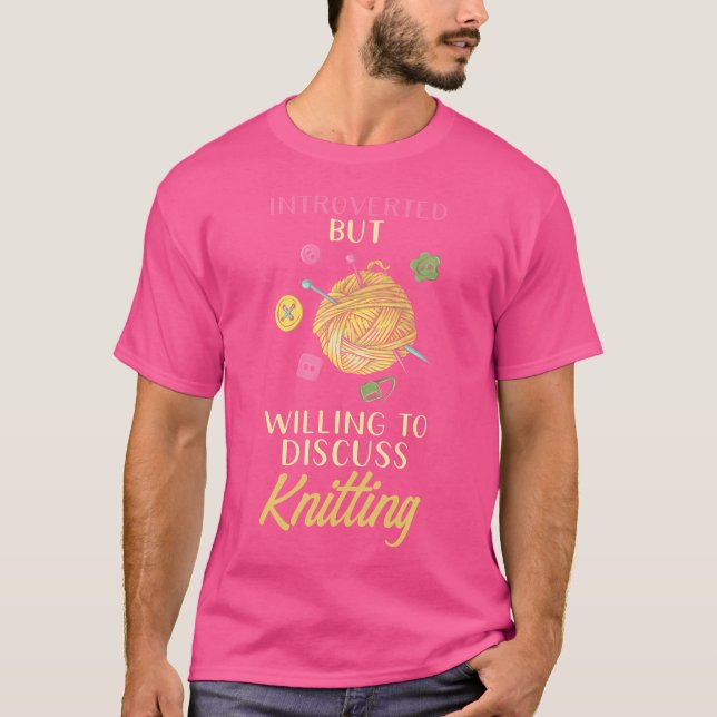 Stricken - Introvertiert, aber Diskussionsbereit ü T-Shirt (Vorderseite)
