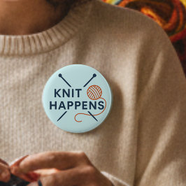 Stricken lustig Strickwitz Button
