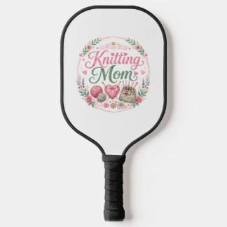 Strickende Mama - Pickleball Schläger