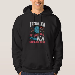 Strickende Mutter Häkeln Garn Sammler Muttertag 2 Hoodie