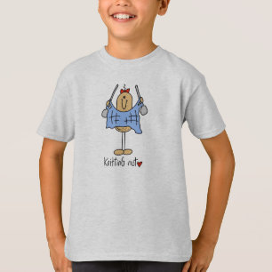 Strickende Nuss T-Shirts und Geschenke