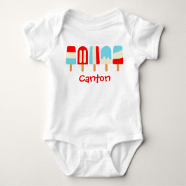 Strickende Popsicles Personalisierter T - Shirt Bo