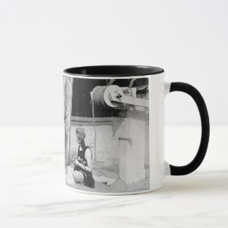Strickende Venedig-Leibwächter, frühe 1900s Tasse