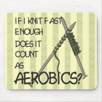 Strickender Aerobics