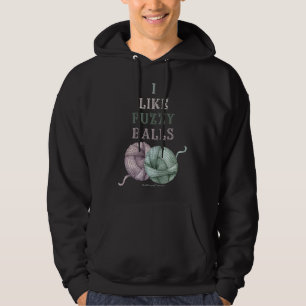 Strickender erwachsener Humor für Knitter Hoodie