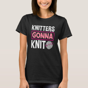 Stricker werden stricken Nähen Häkeln Quilten Nähe T-Shirt