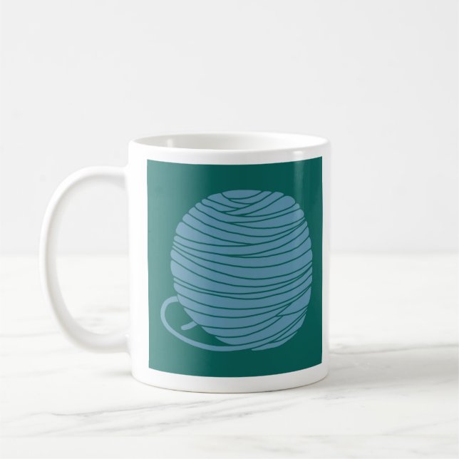 Strickers Garnknäuel-Tasse Kaffeetasse (Links)