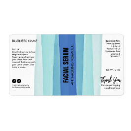 Strickfarbener Tropfer Flasche Serummarken