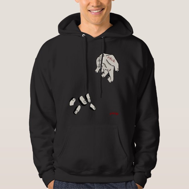 Strickjacke Core Corp Hoodie (Vorderseite)