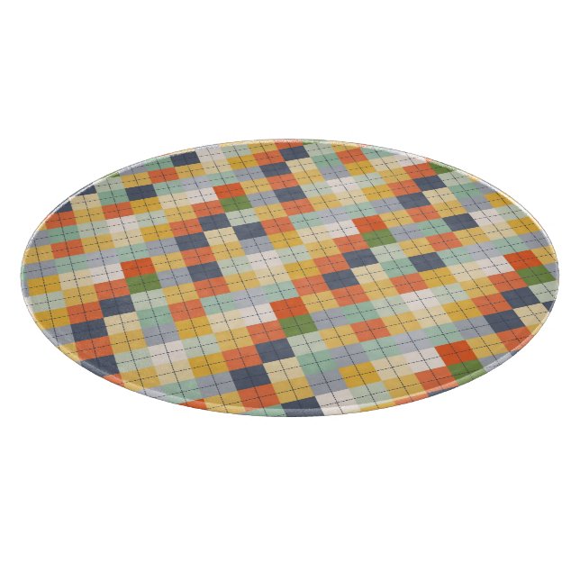 Strickjacke-Hintergrund 2 Schneidebrett (Ecke)