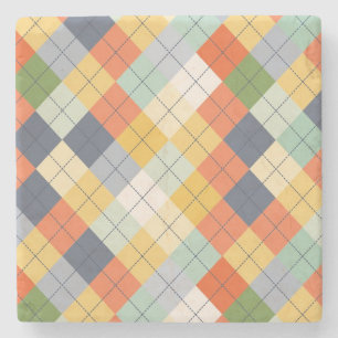 Strickjacke-Hintergrund 2 Steinuntersetzer