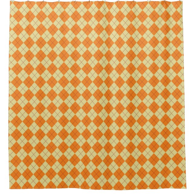 Strickjacke-Hintergrund Duschvorhang (Vorderseite)