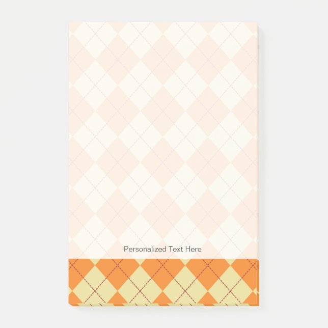 Strickjacke-Hintergrund Post-it Klebezettel (Vorderseite)