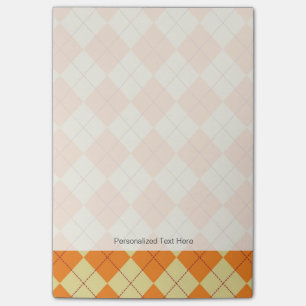 Strickjacke-Hintergrund Post-it Klebezettel