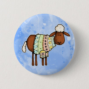 Strickjackeschafe Button