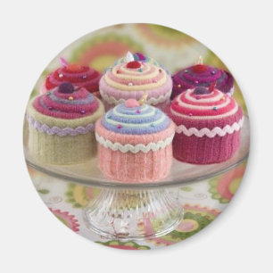 Strickkuchen Magnet