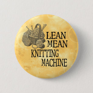 Strickmaschine Button