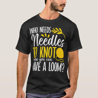 Strickmaschine mit Webstuhl-Garn-Aufnahmevorrichtu T-Shirt