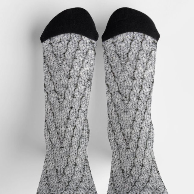 Strickmuster Socken (Oben)