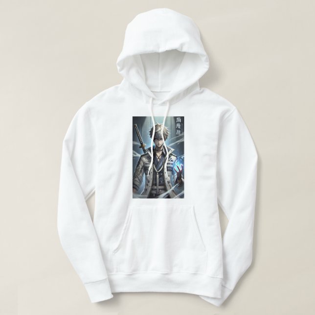 Strickpullover Hoodie (Design vorne)