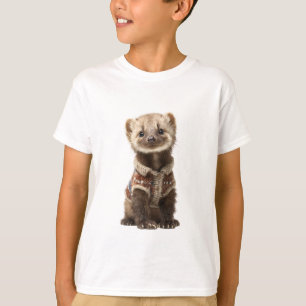 Strickpullover Marder Kinder T-Shirt