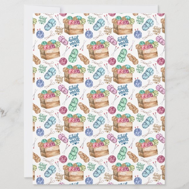 Strickschrottpapier (Vorderseite)