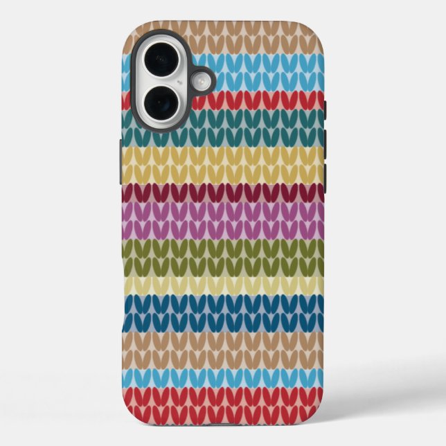 Strickstil Case-Mate iPhone Hülle (Rückseite)