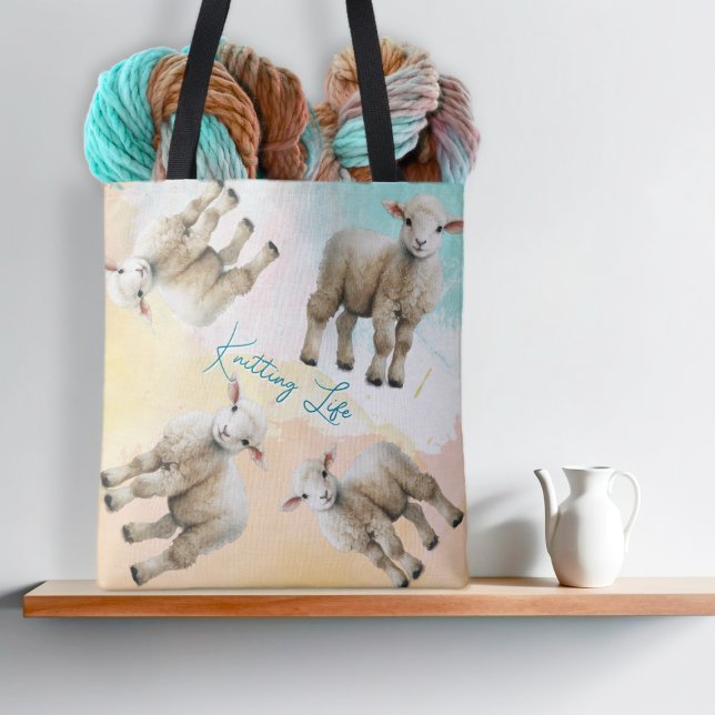 Stricktasche für Little Lambs oder Projekt-Tasche (Von Creator hochgeladen)