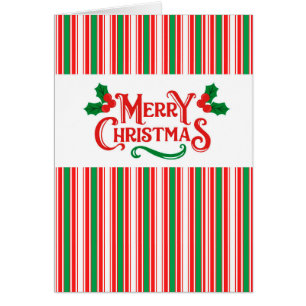 Strickte Weihnachtskarte