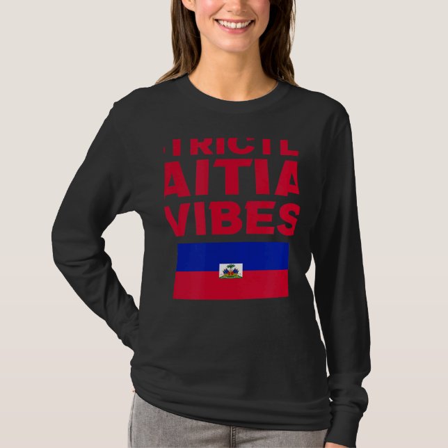 Strictly Haitian Vibes Haiti West Indian Day Carni T-Shirt (Vorderseite)