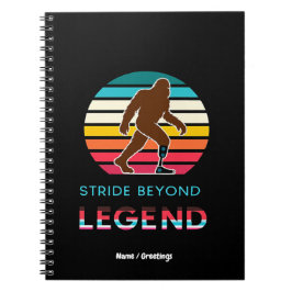 Stride Beyond Legend Sasquatch Amputierter Vintage Notizblock