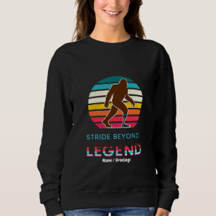 Stride Beyond Legend Sasquatch Amputierter Vintage Sweatshirt