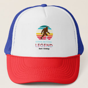 Stride Beyond Legend Sasquatch Amputierter Vintage Truckerkappe