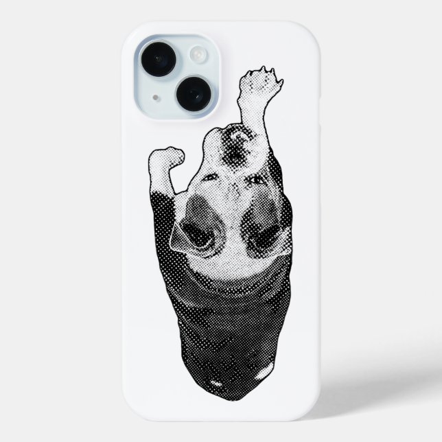 Stride Dot Dog Protects With Strong Graphic Energy Case-Mate iPhone Hülle (Rückseite)