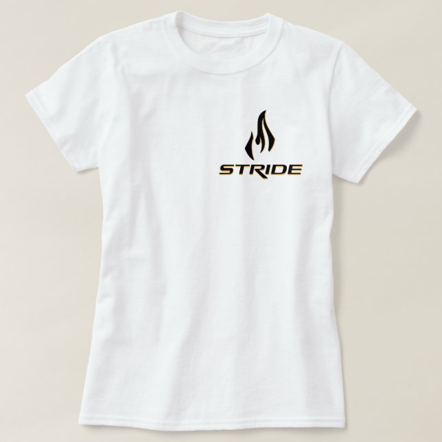 STRIDE-Tee - Frauen T-Shirt (Design vorne)